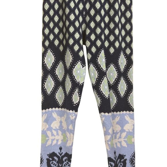 Intimately Free People Fuzzy Feelings pajama pants, Fair Isle, Soft girl, lounge - Picture 3 of 4